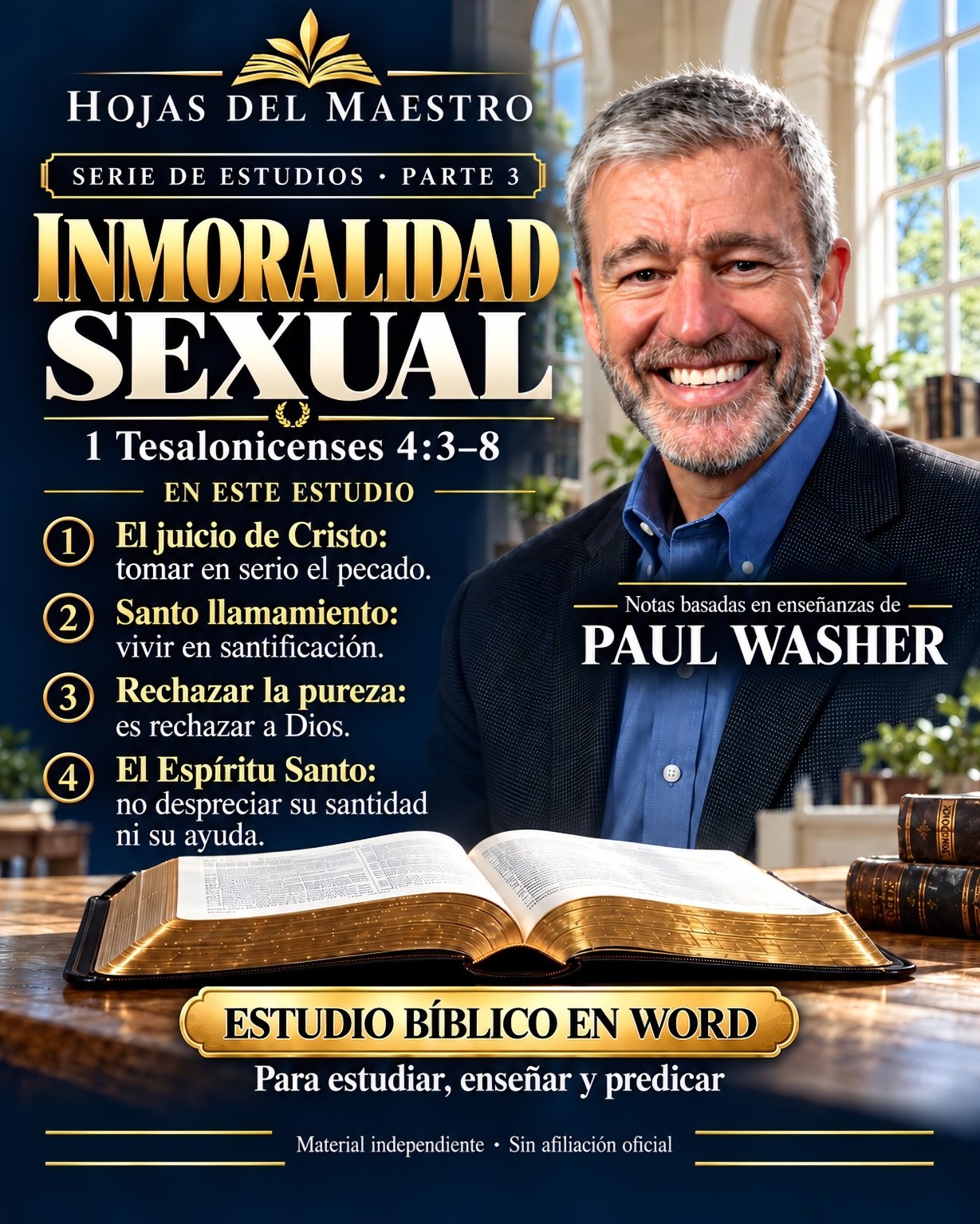 Parte 3. Inmoralidad sexual · Parte 3. Estudio en Word editable.