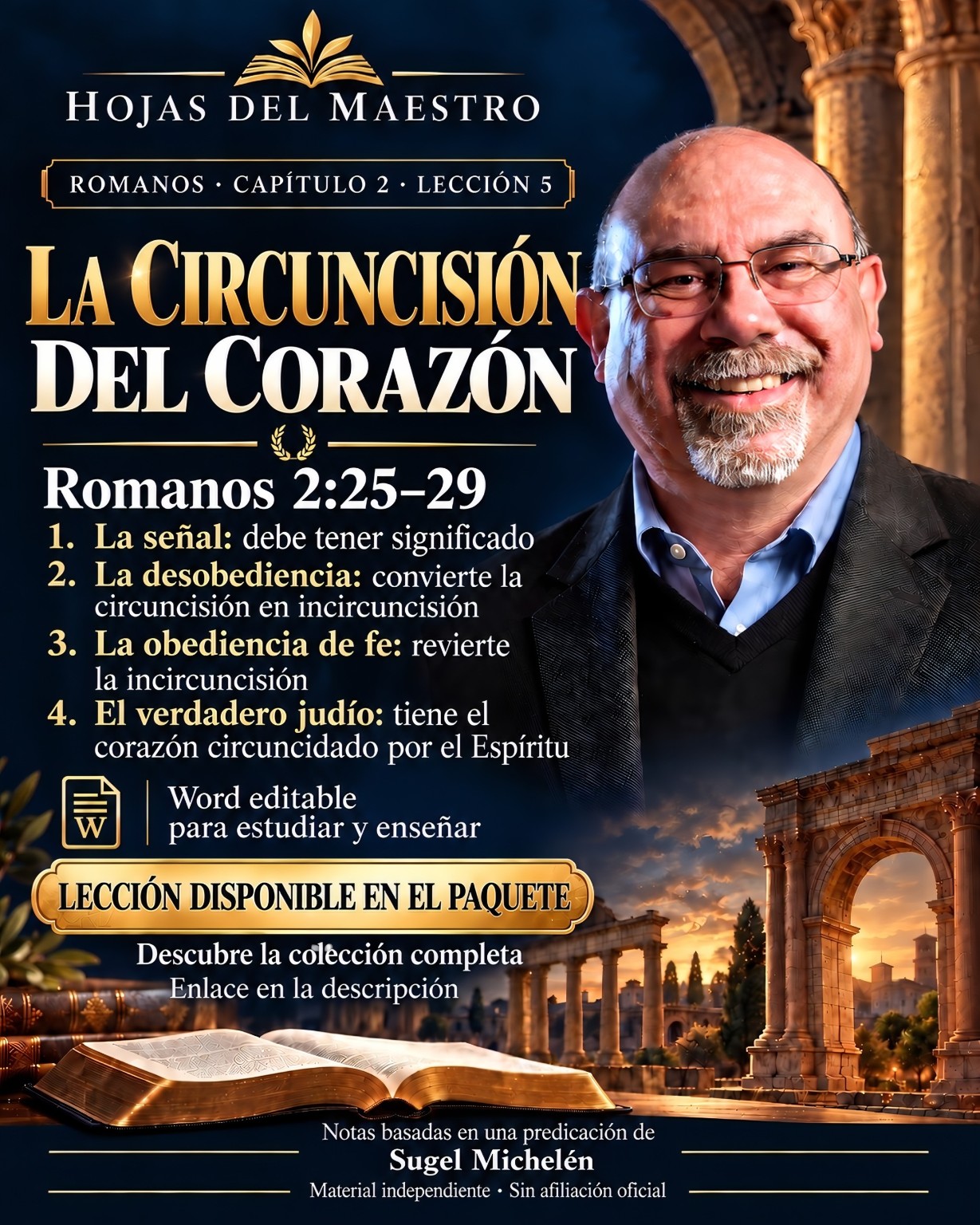 Lección 5. La circuncisión del corazón. Romanos 2:25–29.
